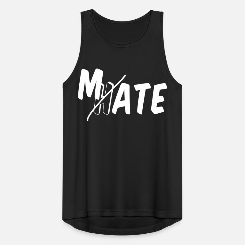 Mate - don't hate Men's Breathable Tank Top