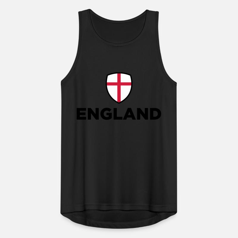 Drapeau national de l Angleterre Débardeur respirant Homme