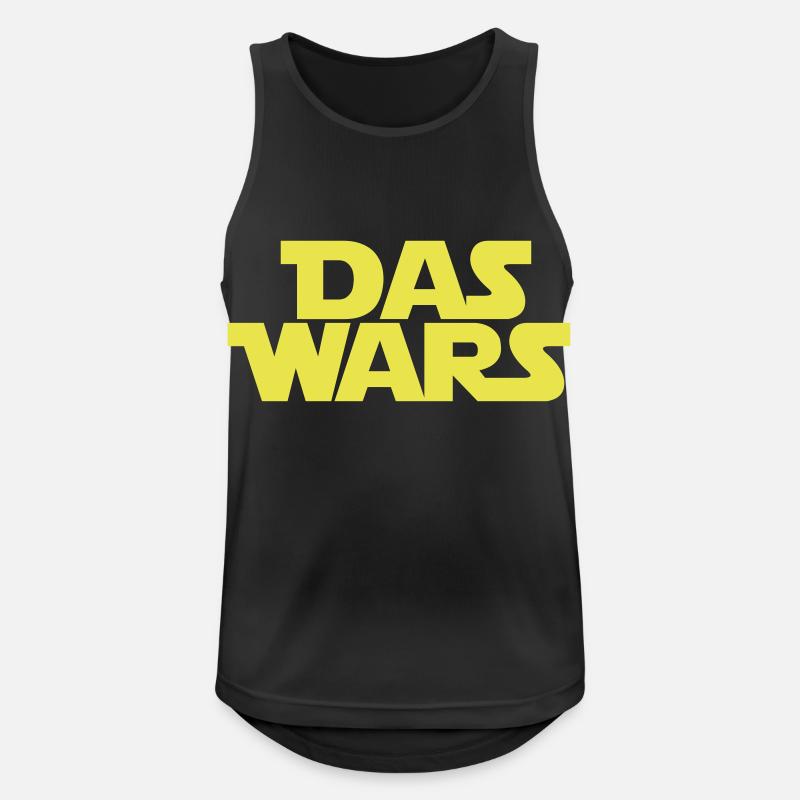 das wars Sci-Fi - Männer Tank Top atmungsaktiv - Schwarz