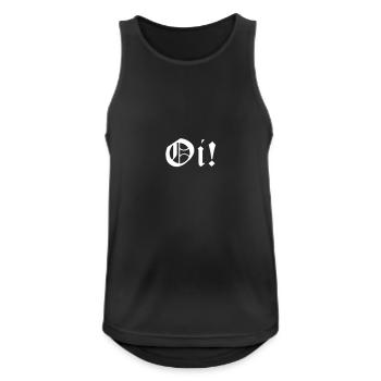 1 colors - Skinhead My Way of Life Skinheads - Men's Breathable Tank Top - black - Front - Nick (188cm)