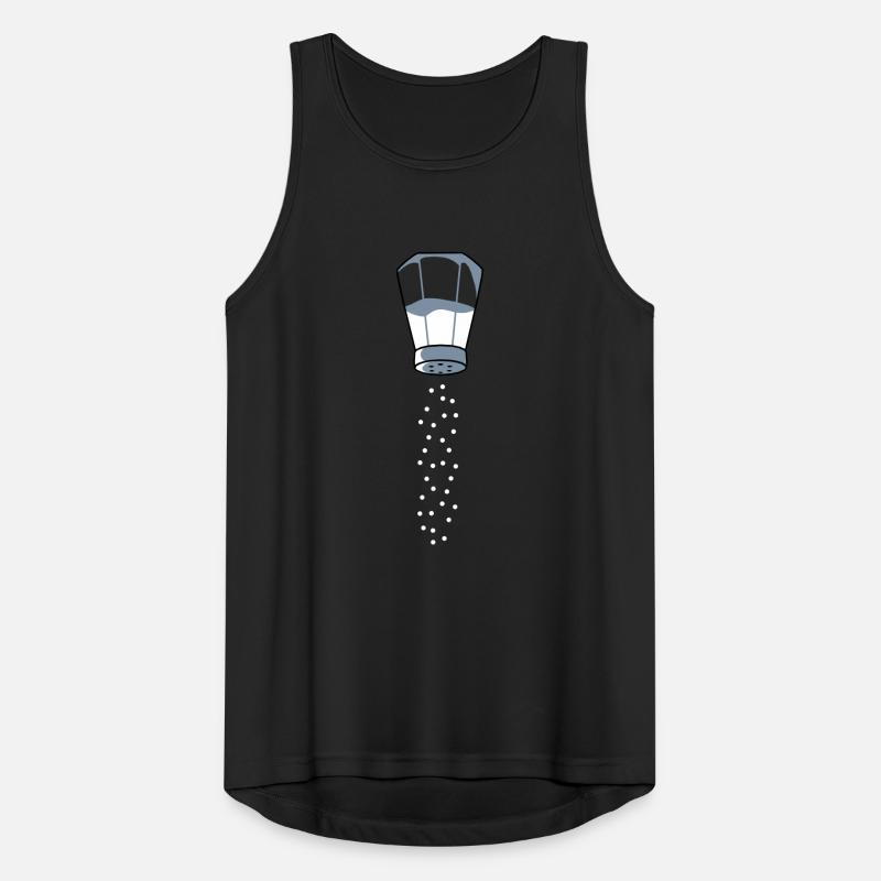 Salt shaker salt rain Men's Breathable Tank Top