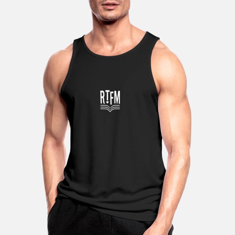 Programming Men's Breathable Tank Top