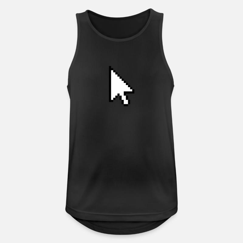 pointer - Men's Breathable Tank Top - black