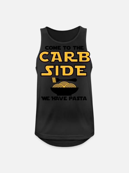 carbs.ai - Men's Breathable Tank Top - black