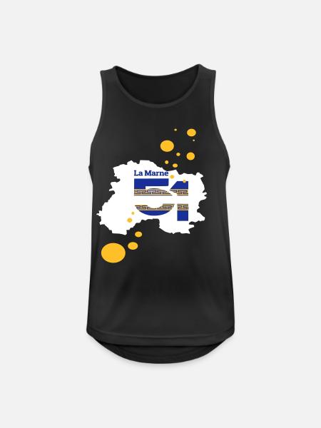 The Marne 51 - Men's Breathable Tank Top - black