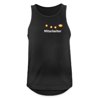 Employee w - Men's Breathable Tank Top - black - Front - Nick (188cm)