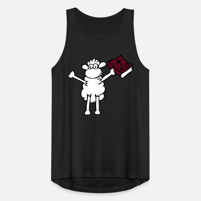 Bible-sheep Men's Breathable Tank Top