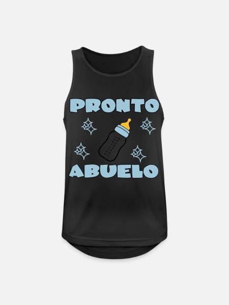 Pronto abuelo - Men's Breathable Tank Top - black