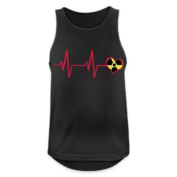 Cardio RX - Men's Breathable Tank Top - black - Front - Nick (188cm)