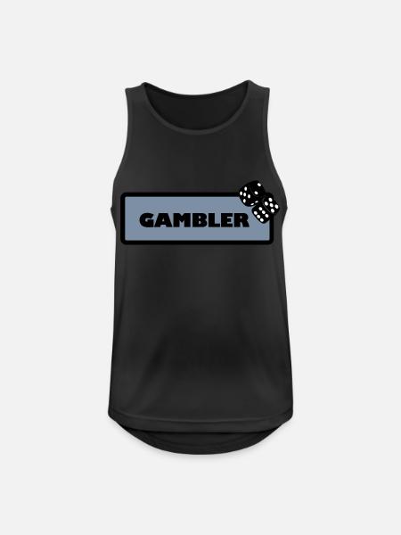 Gambler - Men's Breathable Tank Top - black