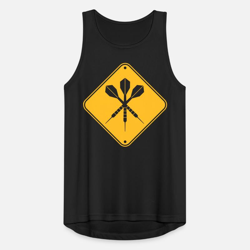 note warning sign caution caution zone ticket Men's Breathable Tank Top