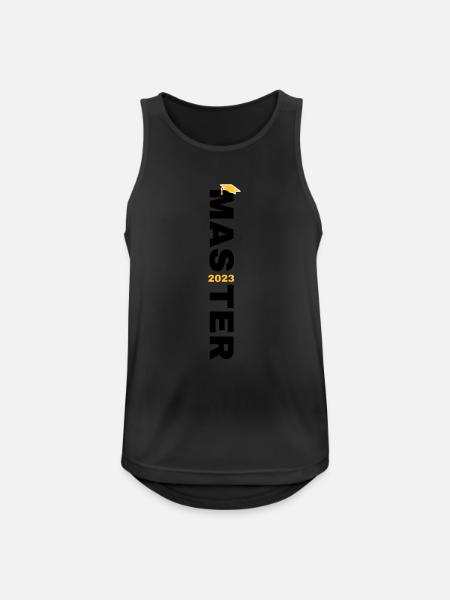 Master 2023 Graduation - Men's Breathable Tank Top - black