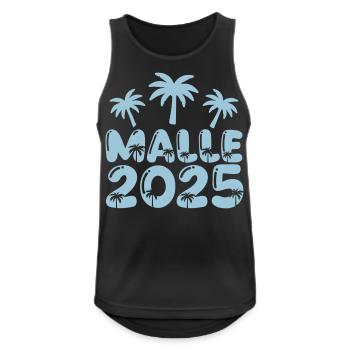 MALLE 2025 - Men's Breathable Tank Top - black - Front - Nick (188cm)