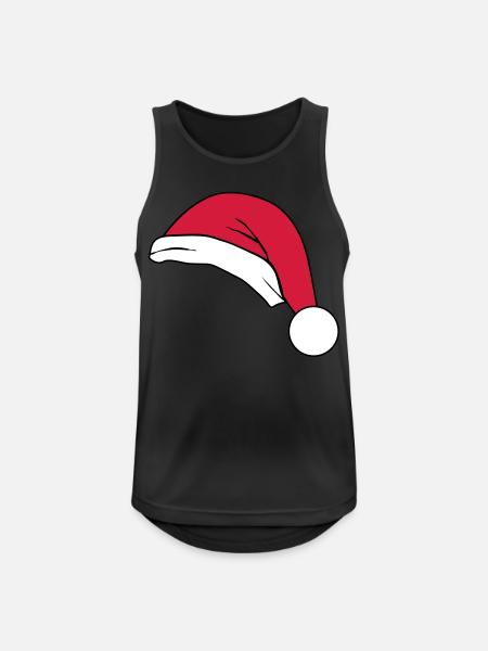 santahat - Débardeur respirant Homme - noir