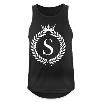 S_wappen - Men's Breathable Tank Top - black - Front - Nick (188cm)