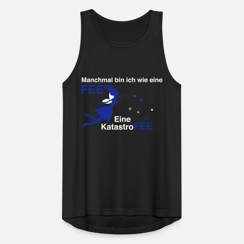 sarkasmus Fee design geschenkidee cooles spruch Männer Tank Top atmungsaktiv