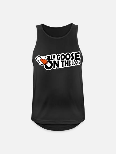 goose on the loose - Men's Breathable Tank Top - black