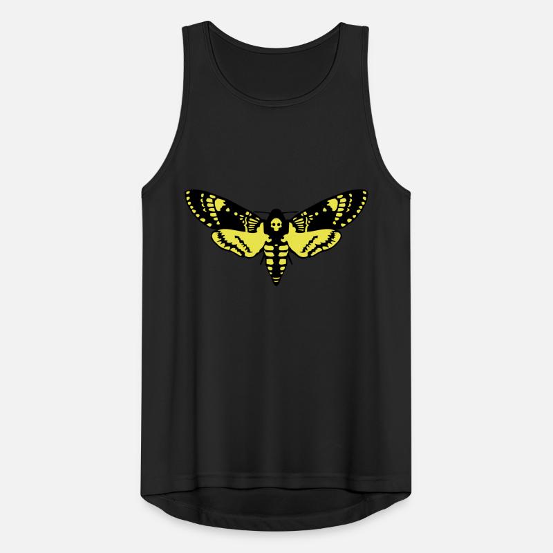 Sphinx Schädel butterfly skull Männer Tank Top atmungsaktiv