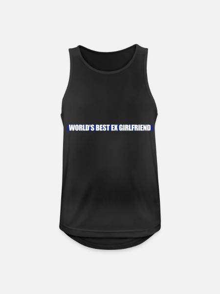 World's Best Ex Girlfriend - Men's Breathable Tank Top - black