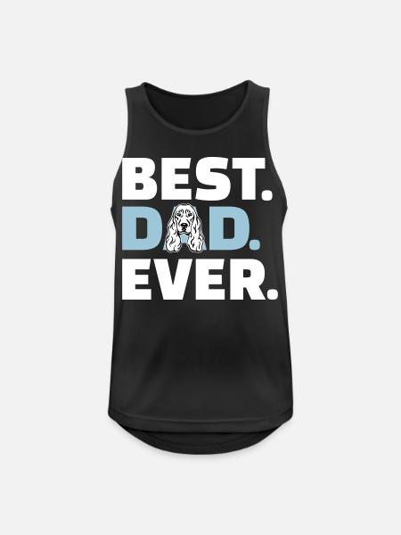 Cocker Spaniel - Männer Tank Top atmungsaktiv - Schwarz