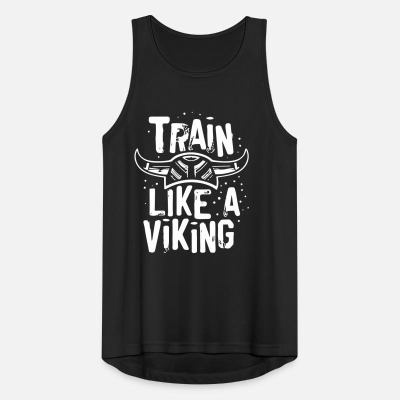 Gift 'Train Like a Viking', Nordic Force Men's Breathable Tank Top