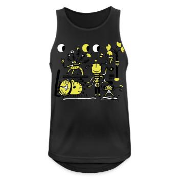 Universe - Men's Breathable Tank Top - black - Front - Nick (188cm)