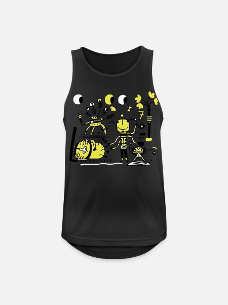 univers - Débardeur respirant Homme - noir