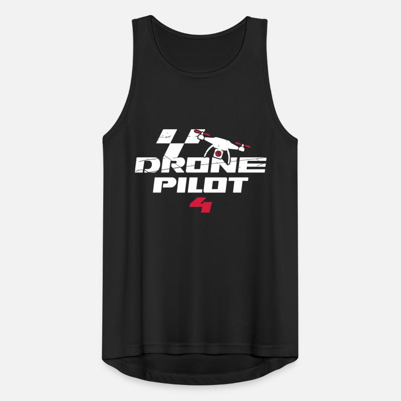 Drone Pilot 4 Männer Tank Top atmungsaktiv