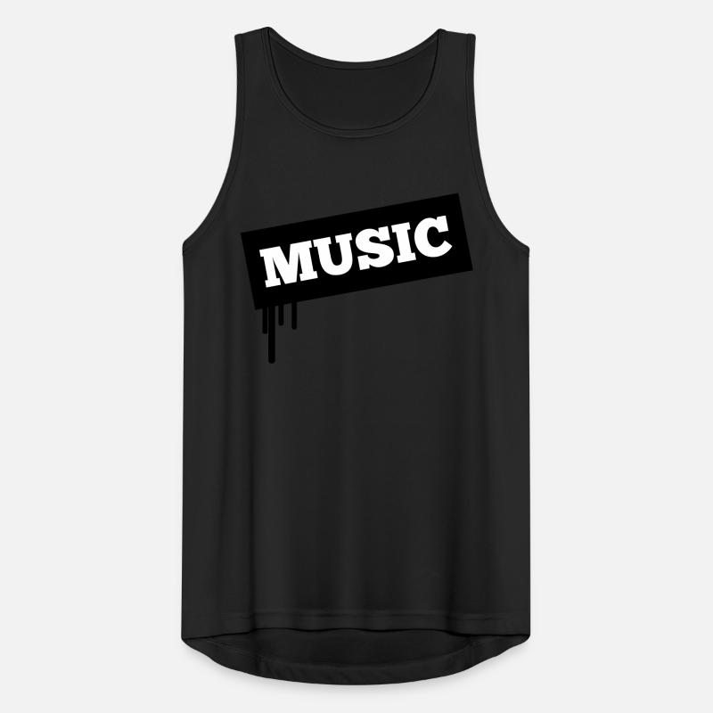 2f drip music Men's Breathable Tank Top