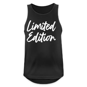 limited_edition- - Men's Breathable Tank Top - black - Front - Nick (188cm)