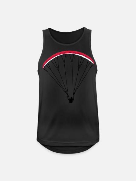 Paragliding - Men's Breathable Tank Top - black