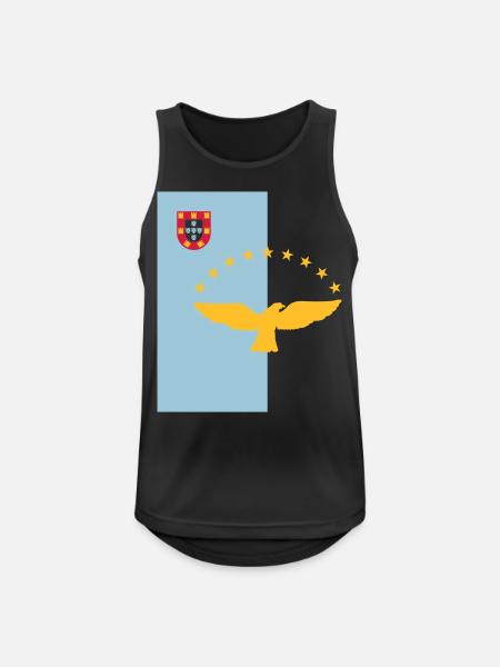 Açores - drapeau - Débardeur respirant Homme - noir