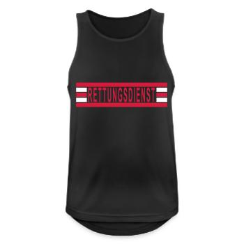 Ambulance - Men's Breathable Tank Top - black - Front - Nick (188cm)