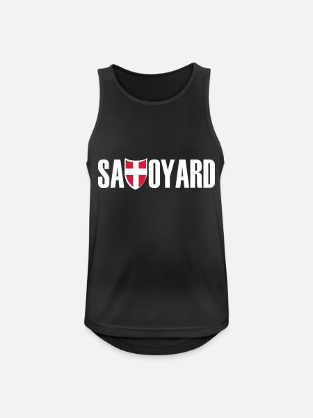 savoyard logo blc - Men's Breathable Tank Top - black