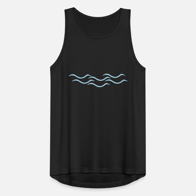 wasser Männer Tank Top atmungsaktiv