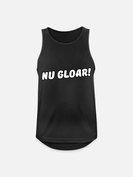 nugloar - sächsisch - Männer Tank Top atmungsaktiv - Schwarz