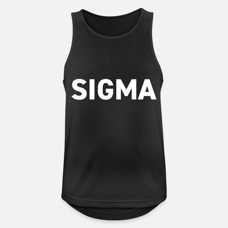 Sigma Light Pack Rank - Men's Breathable Tank Top - black