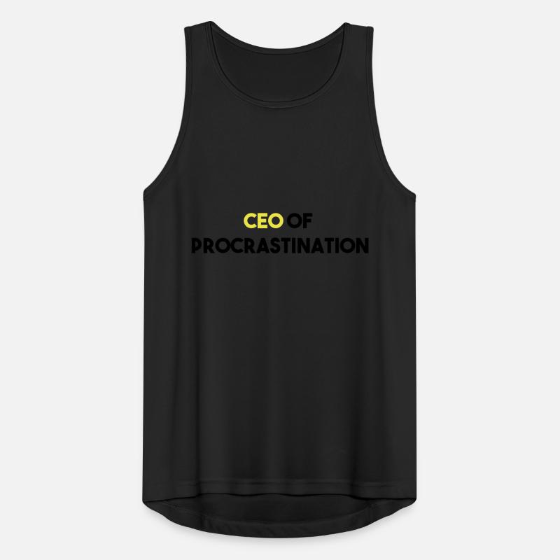 PDG DE LA PROCRASTINATION Débardeur respirant Homme