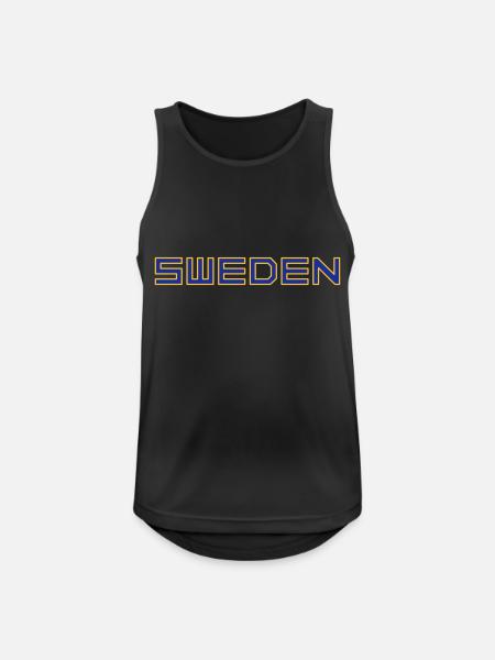 Sweden - Men's Breathable Tank Top - black