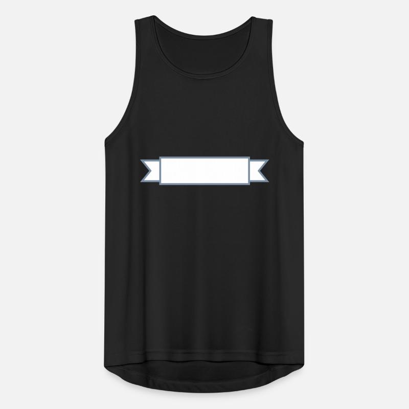 Text box banner Men's Breathable Tank Top