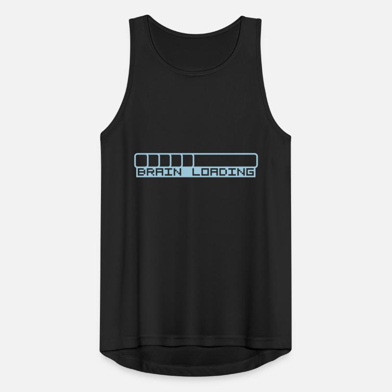 Brain Loading Bar Men's Breathable Tank Top