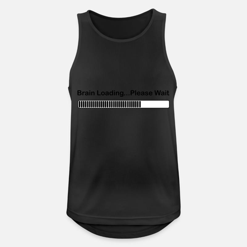 brainloading - Débardeur respirant Homme - noir
