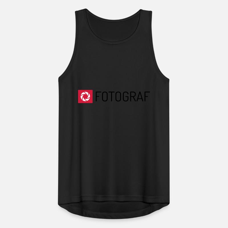 Fotograf Männer Tank Top atmungsaktiv