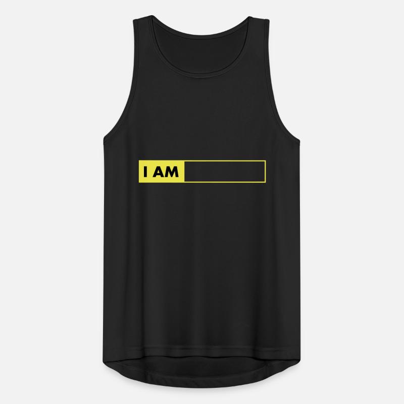 i_am__vec_2 de Männer Tank Top atmungsaktiv