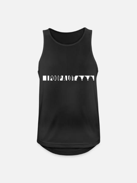 I poop a lot - Men's Breathable Tank Top - black