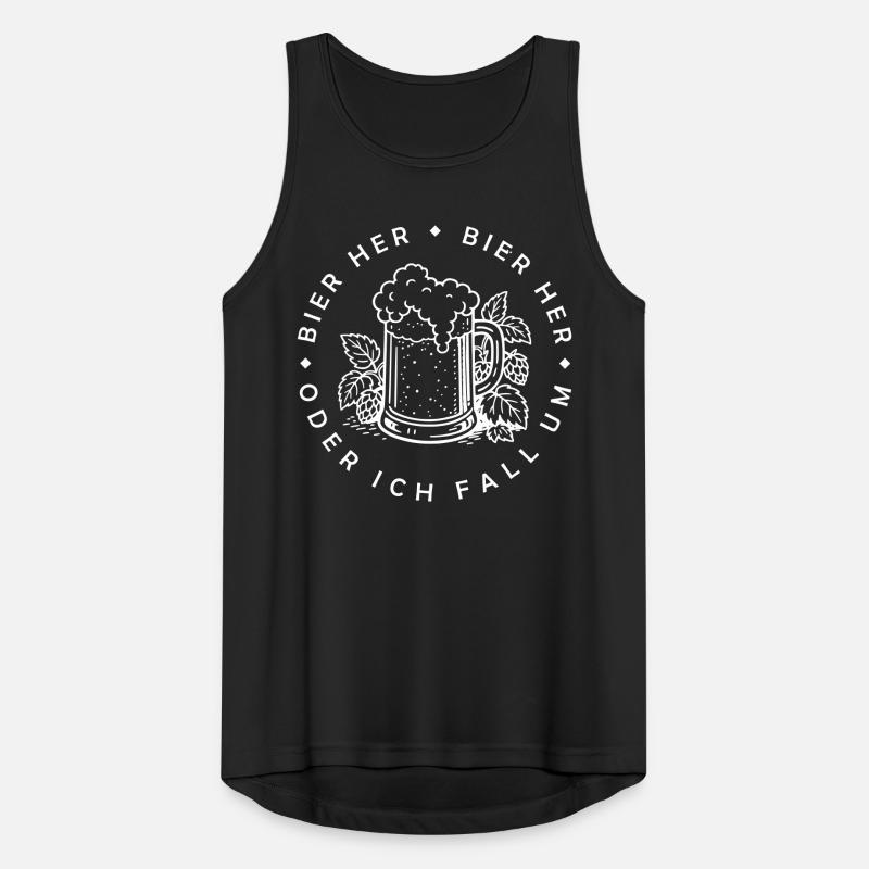 Bees here - Oder ich fall um! Men's Breathable Tank Top