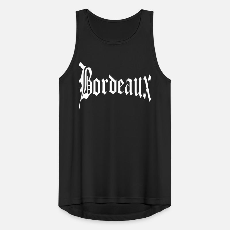 Bordeaux Débardeur respirant Homme
