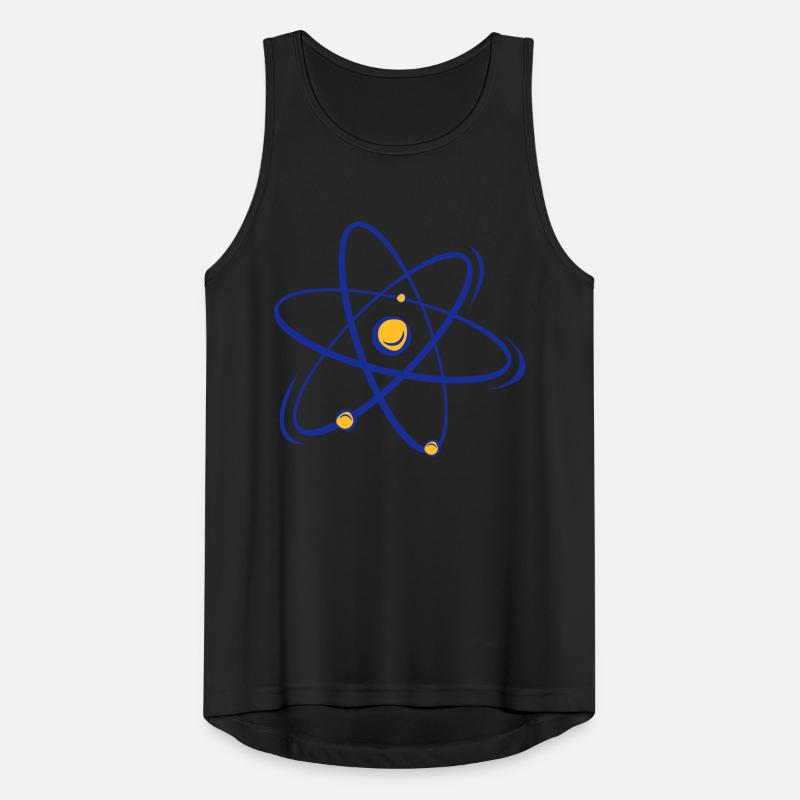 atomic Big Bang nerd Geschenk Atom Nuklear Männer Tank Top atmungsaktiv