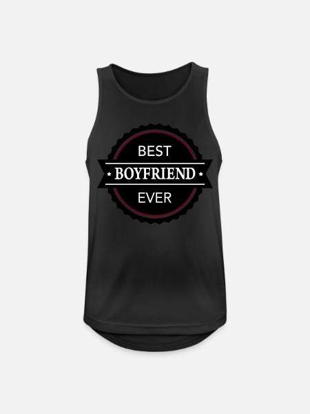 Best Boyfriend ever - Männer Tank Top atmungsaktiv - Schwarz