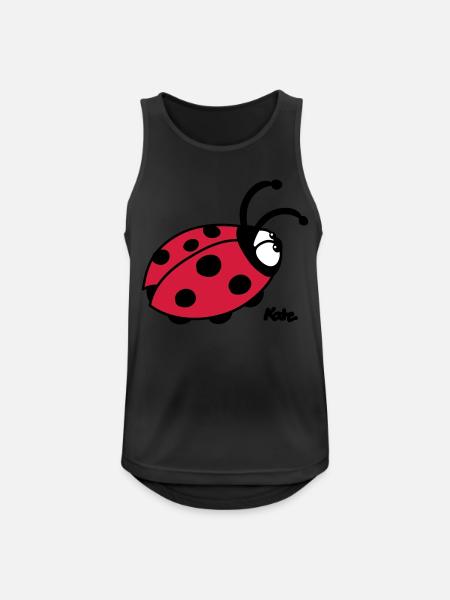 Marienkäfer (c) - Men's Breathable Tank Top - black